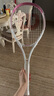 Wilson威爾勝女子輕量大拍面舒適粉白休閑網(wǎng)球拍BURN PINK   WR087910U2 曬單實(shí)拍圖