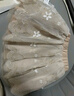 巴厘小豬女寶寶半身裙夏季甜美公主裙網(wǎng)紗裙女童蛋糕裙蓬蓬裙短裙兒童裙子 杏灰 100 曬單實拍圖