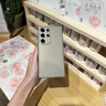 圖璐璐適用三星s24ultra手機(jī)殼新款GalaxyS23ultra保護(hù)套s25U散熱防摔磨砂透明全包外殼簡約商務(wù)輕奢男款 【透砂原色】超薄+防摔+散熱 s24ultra 曬單實拍圖