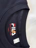 FILA 斐樂官方男子針織短袖衫2025夏新款狐貍刺繡休閑舒適純棉T恤 曬單實拍圖