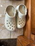 卡駱馳（crocs）洞洞鞋女 復古ClogBAE戶(hù)外休閑鞋沙灘涼拖鞋 206302-2Y2 W6 曬單實(shí)拍圖