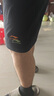 李寧冰絲運(yùn)動短褲男春夏跑步健身雙LOGO刺繡純色短衛(wèi)褲AKSU699 曬單實拍圖