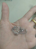 周六福鉑金項鏈女PT950項鏈 B059394   約1.27g 40+5cm 生日禮物 曬單實拍圖
