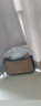 CHARLES&KEITH25秋新品柔軟簡約絨面手提腋下包女生日禮物CK2-20671784-1 Sahara Sand沙色/棕色 S 曬單實(shí)拍圖