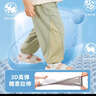 嘟嘟家寶寶防蚊褲夏裝男童夏季百搭褲子兒童休閑長(zhǎng)褲女童透氣網(wǎng)眼童褲潮 軍綠色 100 曬單實(shí)拍圖