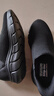 斯凱奇（Skechers）男鞋slip ins閃穿一腳蹬網(wǎng)面鞋健步鞋118306 全黑色/BBK 39.5 曬單實拍圖