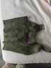 CHUU掛脖綁帶背心女2025冬季新品甜辣字母刺繡修身針織短吊帶 芥菜綠 00 曬單實(shí)拍圖