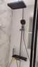 九牧（JOMOO）花灑套裝琴鍵按摩噴槍除垢頂噴水愈精靈淋浴器36668-882/HBS-1 曬單實拍圖