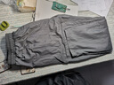 真維斯（JEANSWEST）冰絲褲子男士休閑寬松直筒夏季薄款速干運(yùn)動潮牌垂感闊腿長褲春秋 灰色 【NO1強(qiáng)烈推薦】 3XL 180-199斤 曬單實(shí)拍圖