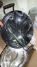 陸鐵陸川鐵鍋生鐵鑄鐵鍋加厚家用炒菜鍋無涂層不粘鍋燃?xì)膺m用大鐵鍋 雙耳圓底 36cm （帶蓋鏟）已開鍋 曬單實(shí)拍圖