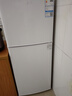 志高（CHIGO）志高家用節(jié)能冰箱中型雙門冰箱出租屋冷藏冷凍環(huán)保迷你冰箱辦公室公寓租房宿舍低噪電冰箱 S198 奶白鏡面特賣款【一級能效】 曬單實拍圖