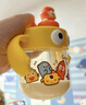 皇寵兒童牛奶杯1-3歲吸管杯寶寶喝水泡奶杯帶手柄學飲杯 克洛黃330ml 曬單實拍圖