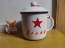 上策為人民服務(wù)仿搪瓷杯茶杯茶缸陶瓷杯水杯子男老干部杯老師禮物 茶 茶杯450ML【為人民服務(wù)】 曬單實拍圖