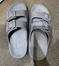 斯凱奇（Skechers）拖鞋男士夏季軟底輕便一腳蹬運(yùn)動(dòng)休閑涼拖鞋透氣舒適沙灘鞋243336 曬單實(shí)拍圖