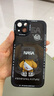 奶小鴨 適用蘋果15plus手機殼 iphone15plus保護套鏡頭全包硅膠防摔超薄創(chuàng)意卡通簡約軟殼男女款 石墨黑 曬單實拍圖