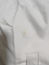 NEW OR MODE美式休閑襯衫外套男生時(shí)尚潮牌寬松大碼衣服刺繡設計感新款夾克男 白色 XL 曬單實(shí)拍圖