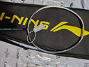 李寧（LI-NING）羽毛球拍全碳素超輕高磅輕量型單拍風(fēng)刃500藍(lán)色4U 曬單實(shí)拍圖