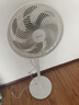 美的（Midea）電風(fēng)扇 家用七葉立式落地扇宿舍臥室輕音節(jié)能搖頭桌面小風(fēng)扇大風(fēng)力空氣循環(huán)風(fēng)扇 SAF30AC  曬單實(shí)拍圖