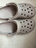 crocs卡駱馳洞洞鞋貝雅男鞋女鞋輕便耐磨一腳蹬拖鞋休閑鞋|10126 深藍(lán)-410 41 /42(260mm) 曬單實拍圖