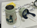 宜樂舒德國兒童保溫杯嬰幼兒1-3歲外出防嗆防漏鴨嘴學(xué)飲奶瓶寶寶喝水杯 青芥綠(吸管杯) 260ml 曬單實拍圖