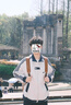 卡圖弛美式高街拼接運(yùn)動(dòng)夾克男秋季重磅潮牌條紋棒球服衛(wèi)衣痞帥寬松外套 白灰色常規(guī) XL 曬單實(shí)拍圖