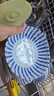 K-UNING 日本進(jìn)口日式和風(fēng)濃十草缽咸菜碗不規(guī)則藍(lán)色條紋小缽飯碗沙拉碗 十草 5.5寸缽 曬單實(shí)拍圖