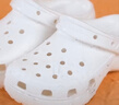 卡駱馳（crocs）經(jīng)典云朵Clog女沙灘洞洞鞋涼拖鞋206750 206750-100  37  曬單實(shí)拍圖