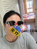海倫凱勒【薯薯鏡】貓眼墨鏡女新款潮流太陽鏡俏皮復(fù)古圓框眼鏡HK909N01 曬單實(shí)拍圖