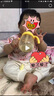 貝親熊貓小月齡防嗆防漏喝水喝奶學(xué)飲杯奶瓶+替換吸管2個(gè) 7月+ 曬單實(shí)拍圖