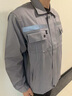 耐帝春秋高端工作服套裝男定制工裝車間汽修物業(yè)勞保服建筑工地工程服 133銀灰色 (套裝) 2XL (180) 【推薦155-175斤穿】 曬單實拍圖
