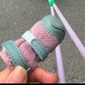 DJJ狗鞋F(xiàn)OKWOW狗狗鞋子小型犬軟底防滑防掉寵物鞋泰迪四季狗狗雨鞋 彩虹布鞋【粉黃 2只裝】 50#【+鞋墊14-18斤內(nèi)】 曬單實(shí)拍圖