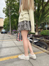 妙麗（Millies）品牌高奢小眾瑪麗珍鞋女2025新款珍珠條鏈芭蕾風單鞋時尚休閑板鞋 米色 36 曬單實拍圖