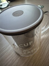 北鼎（Buydeem）茶水分離玻璃杯 辦公泡茶器具過濾杯 高硼硅泡茶杯 CD1001灰羽色 曬單實拍圖