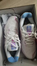 李寧（LI-NING）羽毛球鞋貼地飛行3lite棉花糖配色AYTV003 標準白 43 曬單實(shí)拍圖
