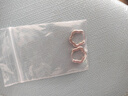 米蔓（MIMORE）S925銀花朵耳扣時尚潮流高級感氣質(zhì)耳飾耳釘養(yǎng)耳洞睡覺免摘防堵 曬單實(shí)拍圖