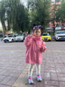 G.DUCKKIDS小黃鴨童裝女童外套春秋2025新款兒童沖鋒衣小女孩連帽夾克風(fēng)衣 粉色 90 (建議寶寶10-12公斤 24-36個(gè) 曬單實(shí)拍圖