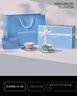 Wedgwood[11.11保價(jià)]【停產(chǎn)】花間舞蝶綠&藍2杯2碟骨瓷咖啡杯碟茶杯碟禮盒 花間舞蝶2杯2碟 曬單實(shí)拍圖