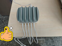 奧睿科（ORICO）多口充電器10口USB手機ipad充電站120W大功率桌面插頭工作室商用展廳通用帶支架設計/帶十根充電線 40W-標準版【5口USB-帶5根線】白色 曬單實拍圖