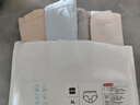 京東京造【純棉系列】女式內褲10A級抗菌三角內褲女中腰大碼女式內褲XL 曬單實(shí)拍圖