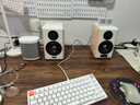 漫步者（EDIFIER）S300 高品質(zhì)復(fù)古藍(lán)牙音箱 HiFi級(jí)一體式大功率音響 居家音響 桌面音響 貝母白 曬單實(shí)拍圖