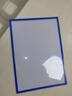 歐嘜（oumai） 卡K士磁性硬膠套a4卡套文件框展示貼磁吸卡套文件保護(hù)套磁力貼標(biāo)識(shí)指示牌  A4藍(lán)色10個(gè) 曬單實(shí)拍圖