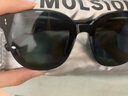 MOLSION陌森肖戰(zhàn)同款韓版太陽鏡D形時尚大框墨鏡駕駛鏡送男友MS3025C10 曬單實拍圖
