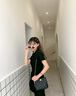 Chiecu Kscbn輕奢包包女包水桶包單肩包百搭鏈條斜挎包情人節(jié)生日禮物 黑色【送老婆送女友送媽媽】 曬單實拍圖