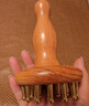 采藥師（CAIYAOSHI）黃銅經(jīng)絡(luò )刷頭部疏經(jīng)絡(luò )按摩器經(jīng)絡(luò )洗頭梳子身體帶脈刷肚子腹部 黃銅-經(jīng)絡(luò )身體刷【精打磨手柄】 曬單實(shí)拍圖