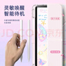 XP適用iPad Pro保護套12.9英寸 2022款/2021/2020版保護殼帶筆槽Y折防彎可愛女生全包防摔-蝴蝶花園 曬單實拍圖