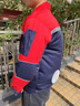 JEEP SPIRIT夏季防暑戶外空調(diào)服帶風(fēng)扇的衣服降溫電焊工人勞保工作服男女薄款 2孔藏紅色上衣【無(wú)配件】自備配 M 165碼適合【95-110】斤 曬單實(shí)拍圖