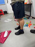新款男鞋真皮厚底軟底軟皮舒適休閑鞋子圓頭系帶男士商務休閑皮鞋 黑色系帶 40 (250mm) 曬單實拍圖