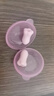 困困鴨 花朵耳塞 粉色2只裝【可重復使用 】 曬單實(shí)拍圖