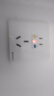 國(guó)際電工空調(diào)漏電保護(hù)插座墻壁電源家用熱水器防漏電保護(hù)器開(kāi)關(guān)大功率專(zhuān)用 86型暗裝 白色五孔(10A/16A通用) 曬單實(shí)拍圖