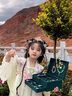 皇恩兒童手鏈早教益智串珠手工diy材料古風(fēng)首飾盒小女孩6生日禮物玩具 頭飾版【高檔禮盒】600國風(fēng)串珠 曬單實(shí)拍圖